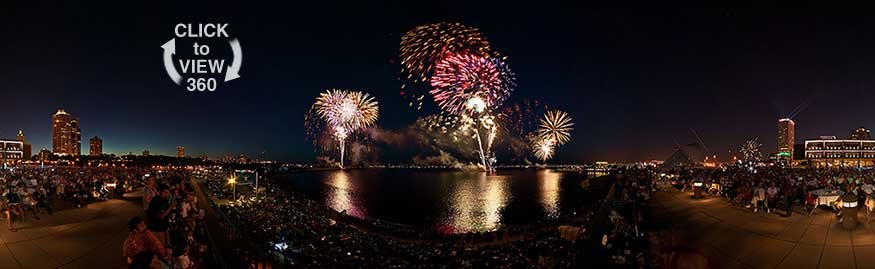 Lakefront Fireworks Milwaukee