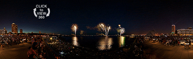 Lakefront Fireworks Milwaukee